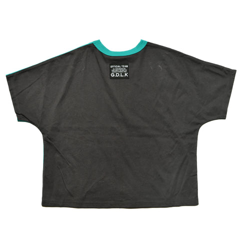 【オフィシャルチーム】スイッチングドルマンワイドTシャツ|S~L|1125224M